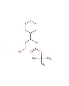 Astatech 3-(BOC-AMINO)-3-(4-TETRAHYDROTHIOPYRANYL)-1-PROPANOL; 0.25G; Purity 95%; MDL-MFCD04115545